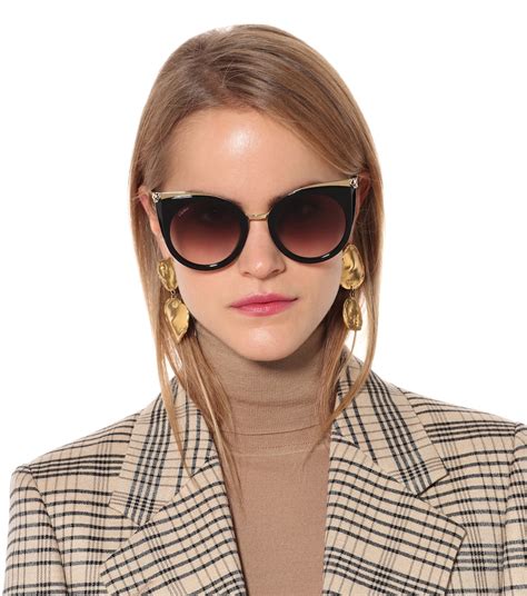 cartier cat eye sunglasses.